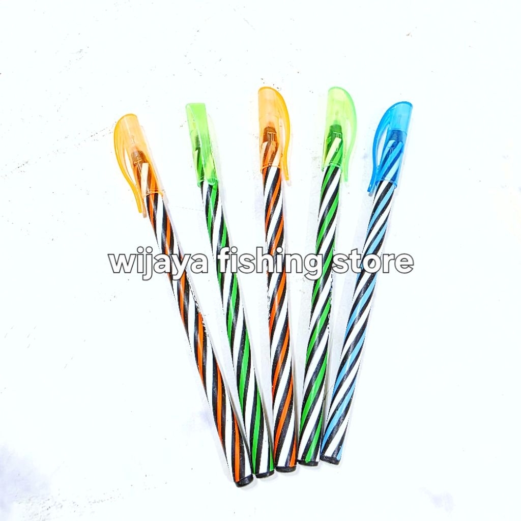 

pena / pulpen warna hitam ukuran 0.7mm (per 2pc)
