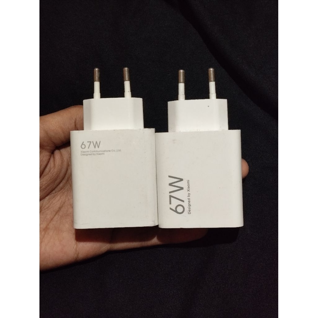Adaptor Charger Xiaomi/Poco 67W & 120W Original Bawaan Hp 100%