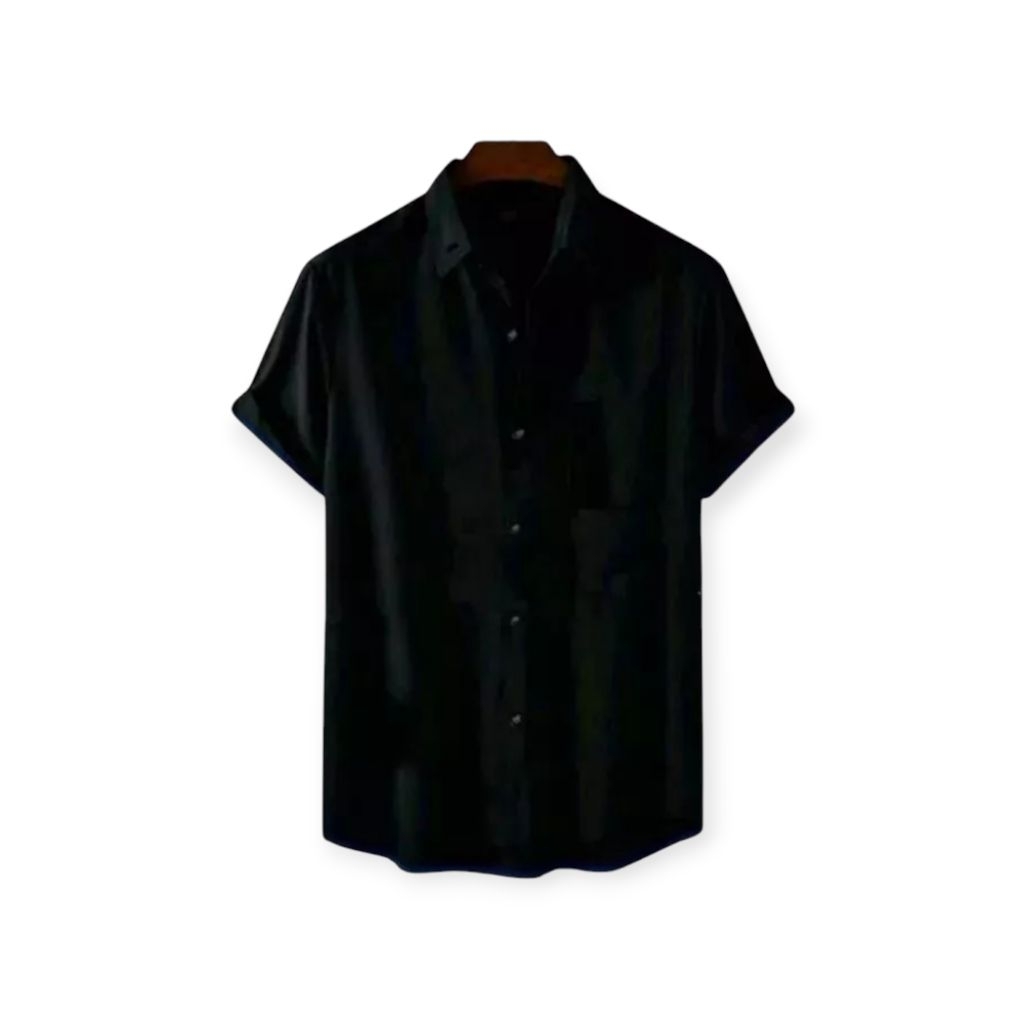 Kemeja Pria Polos Slimfit - Baju Kantor / Outfit Kondangan / Casual