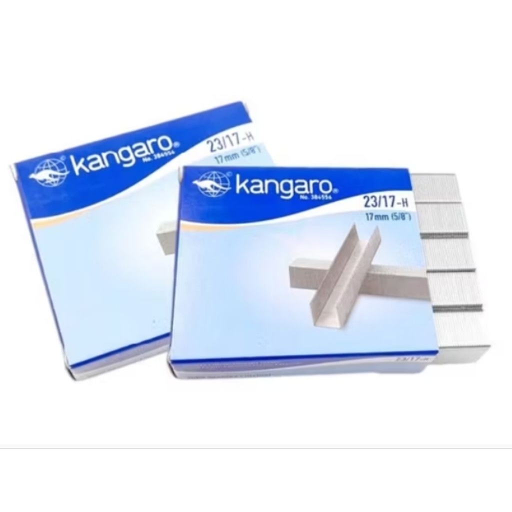 

Kangaro Staples 23/10 23/13 23/15 23/17 Refill Stapler Isi Ulang Anak Klip