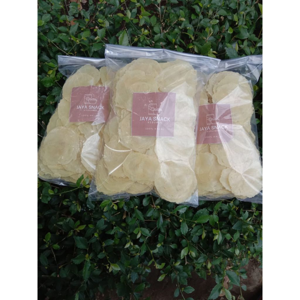 

EMPING MELINJO Mentah 2 biji KEMASAN 500gr SUPER TIPIS /EMPING MENTAH/ASLI DARI KEBUMEN