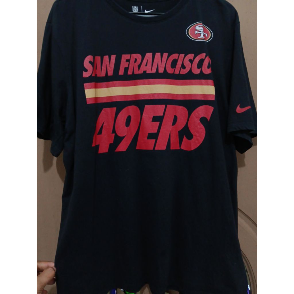 t shirt nike x nfl 49ers second