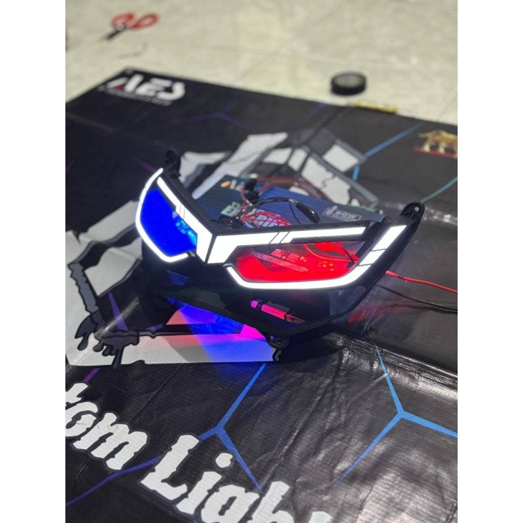 LAMPU ALIS LAZY CUSTOM NMAX NEW