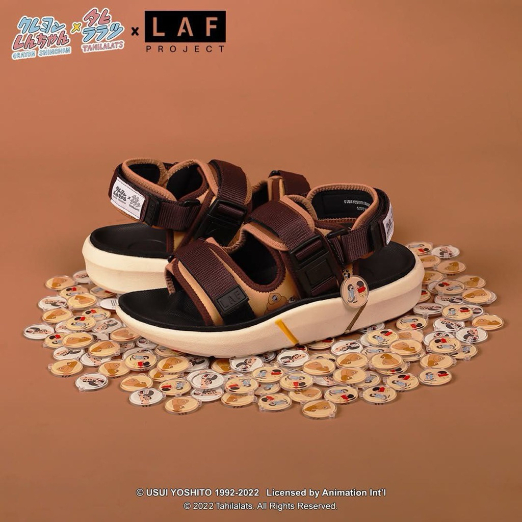[ PRELOVED ] - Sandal Gunung LAF Project - Crayon Sinchan x Tahilalats