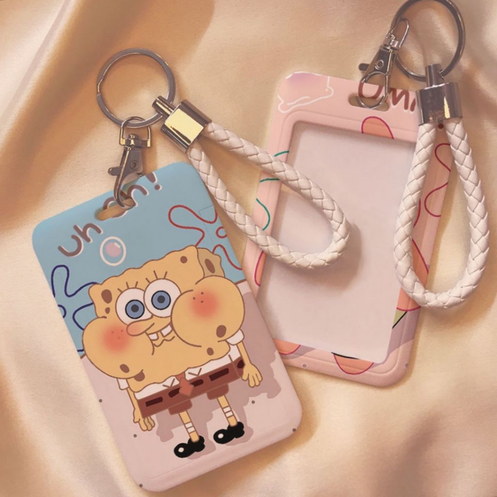 

ID CARD HOLDER MOTIF SPONS BOB TEMPAT KARTU PHOTOCARD PHOTO CARD