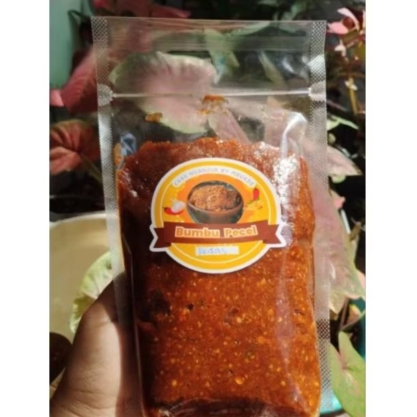 

Bumbu Pecel Khas Nganjuk Extra Pedas 250gram kemasan plastik
