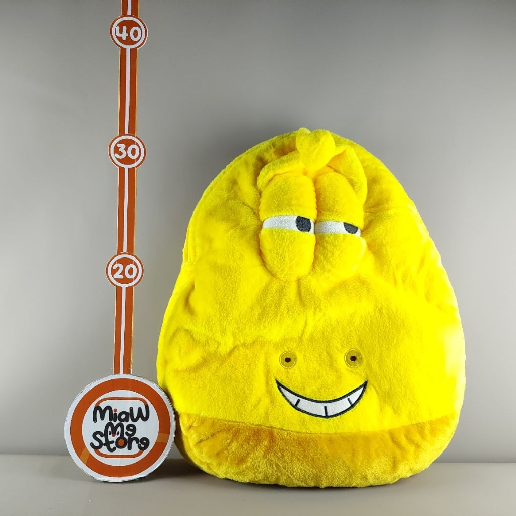 Boneka Tas Ransel Larva Kuning Original Larva Plush