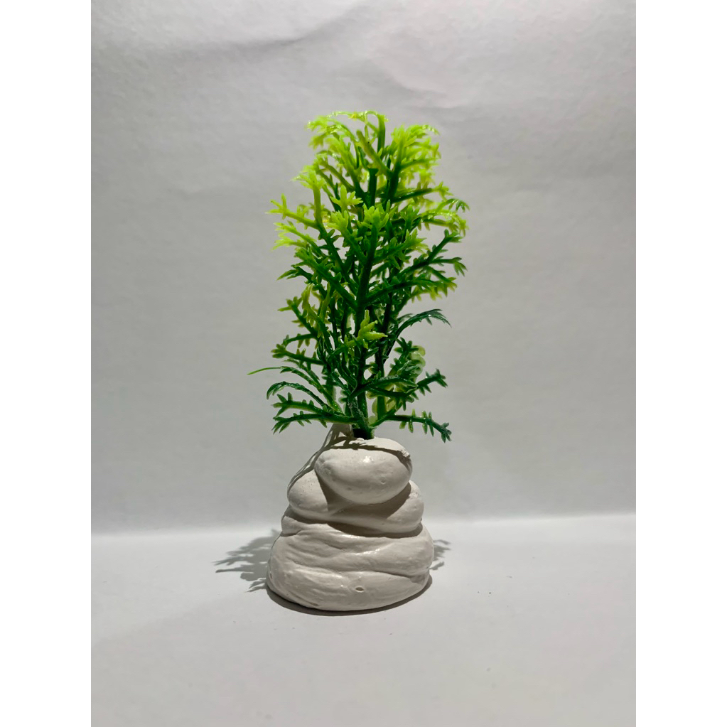 TANAMAN AIR PLASTIK GANGGANG HIASAN AQUARIUM