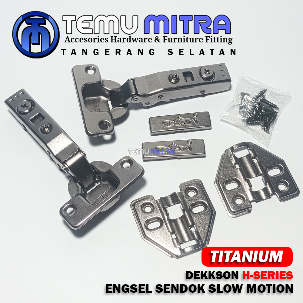 TITANIUM Engsel sendok Slow Motion, Engsel sendok garansi, Engsel sendok Lurus,DEKKSON Engsel sendok