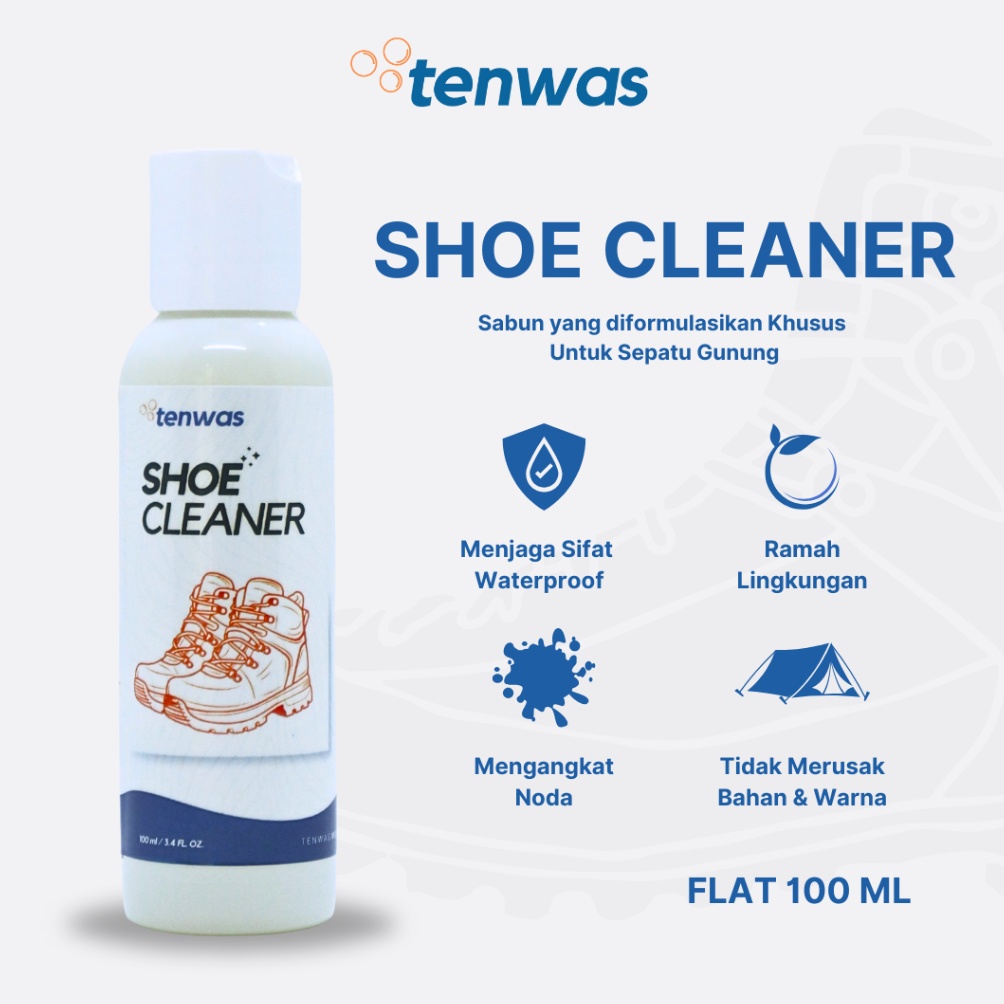 KODE C86H Tenwas Sabun Pembersih Sepatu  Shoe Cleaner Flat 1ml