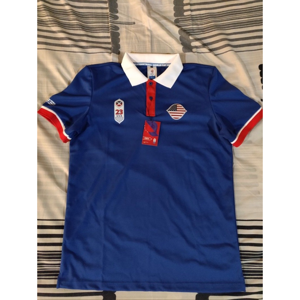 Polo Merchandise FIBA World Cup 2023 CREW USA BNWT