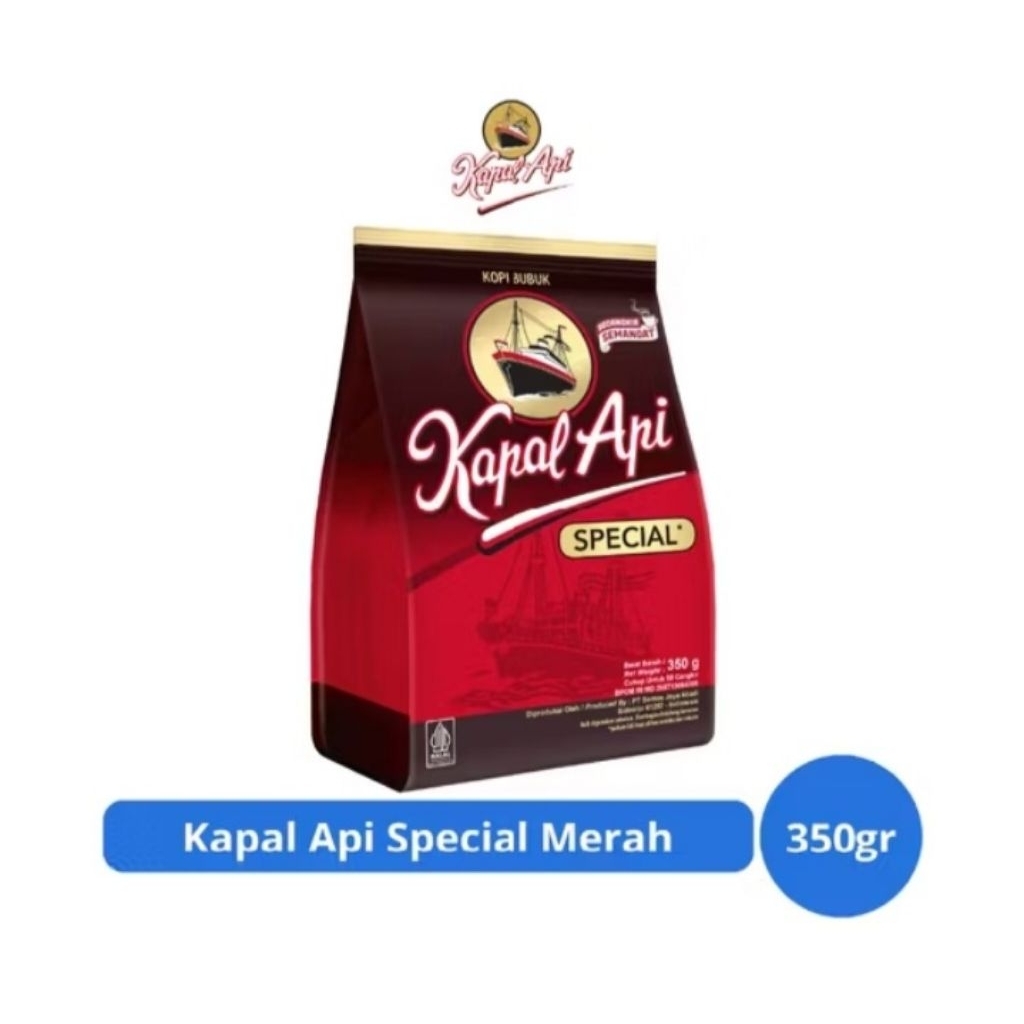 

Kopi Kapal Api Spesial Merah 350 gr