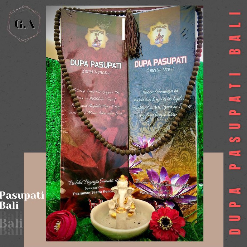 KODE Y87J  Dupa Saraswati Bali  Hio Pasupati Super Premium Wangi Full Celup Aroma Gratis Dupa Amplop