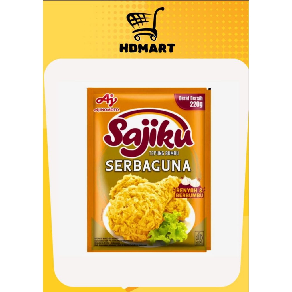 

Sajiku tepung serbaguna 220gr