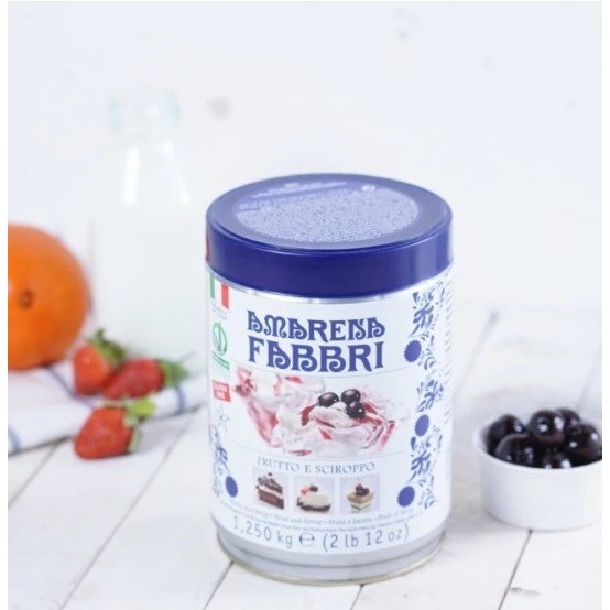 

FABBRI cherry Tin 1250g