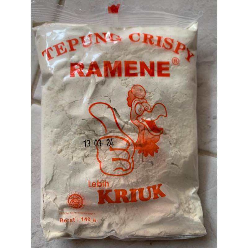 

Ramene Tepung Crispy 140gr- Ramene Tepung Jempol / Tepung Crispy Serbaguna