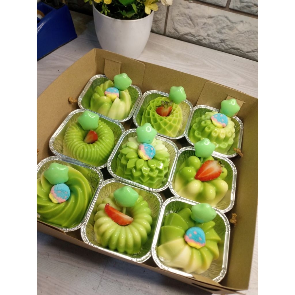 

(DADAKAN CHAT ADMIN)HAMPERS PUDING MINI 9 PCS
