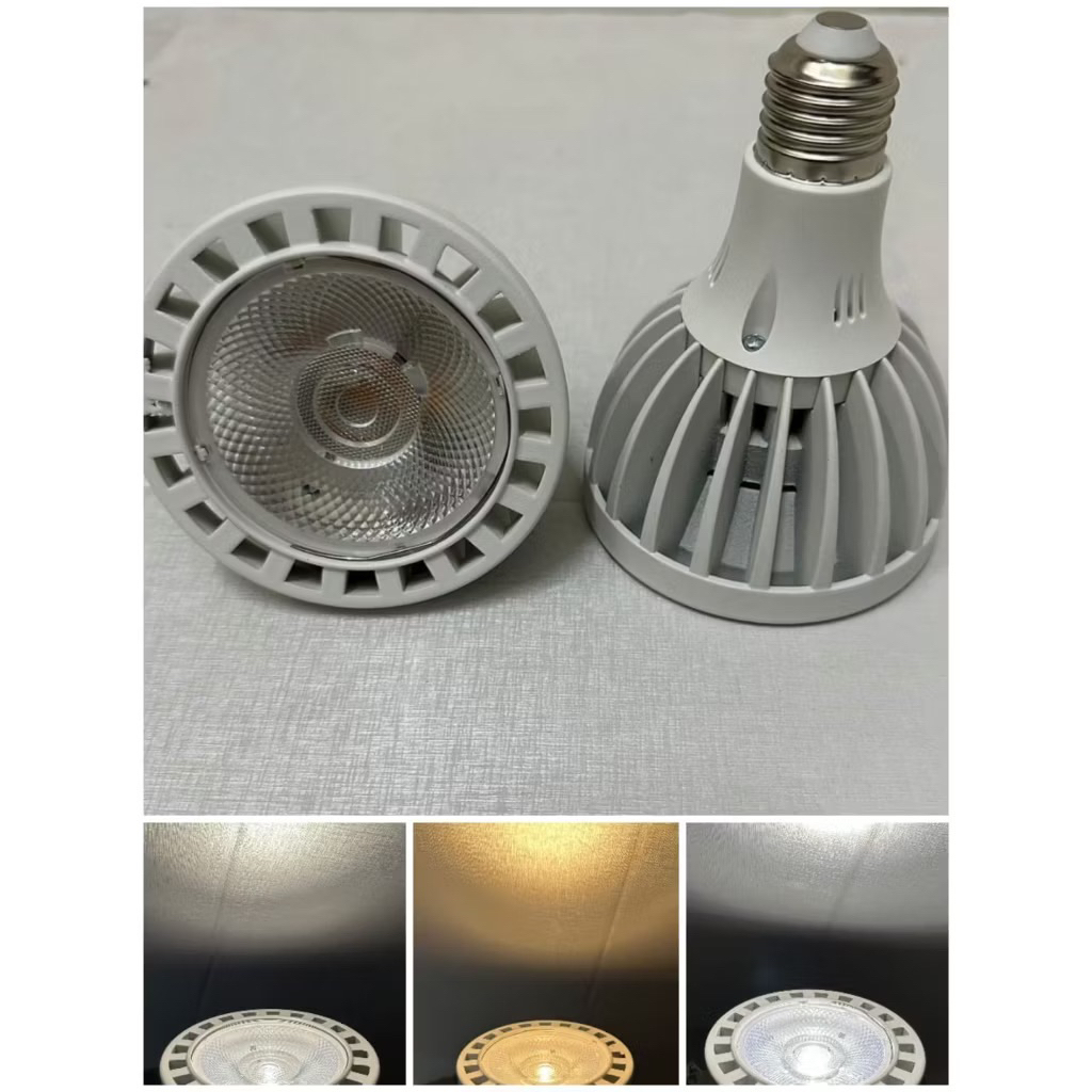 Lampu led Par30 35W COB spotlight 4000k natural white , 3000k warmWhite , 6500k putih