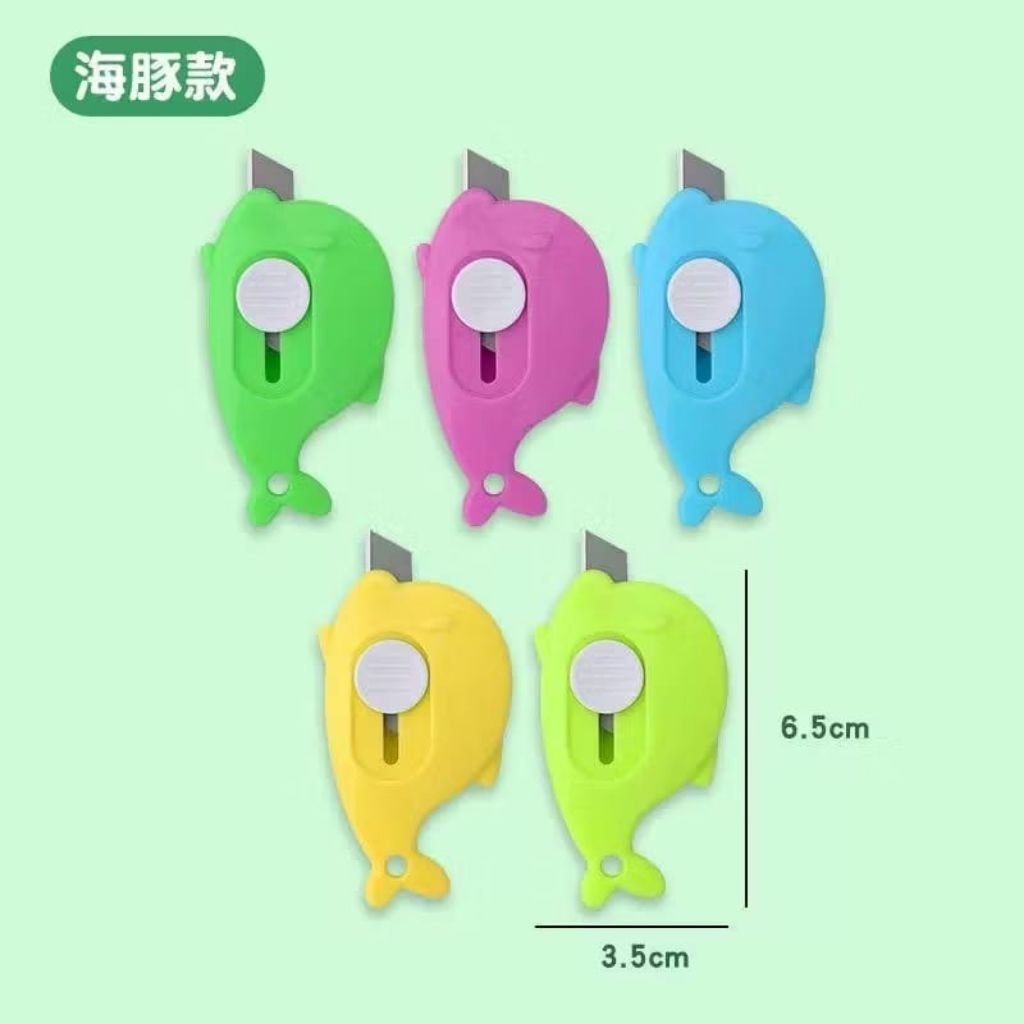 

{DS} CUTTER MINI MOTIF KARAKTER PISAU CUTTER KECIL / PISAU MINI PEMBUKA PAKET UNBOXING CUTTER PAKET CUTTER DUS MINI