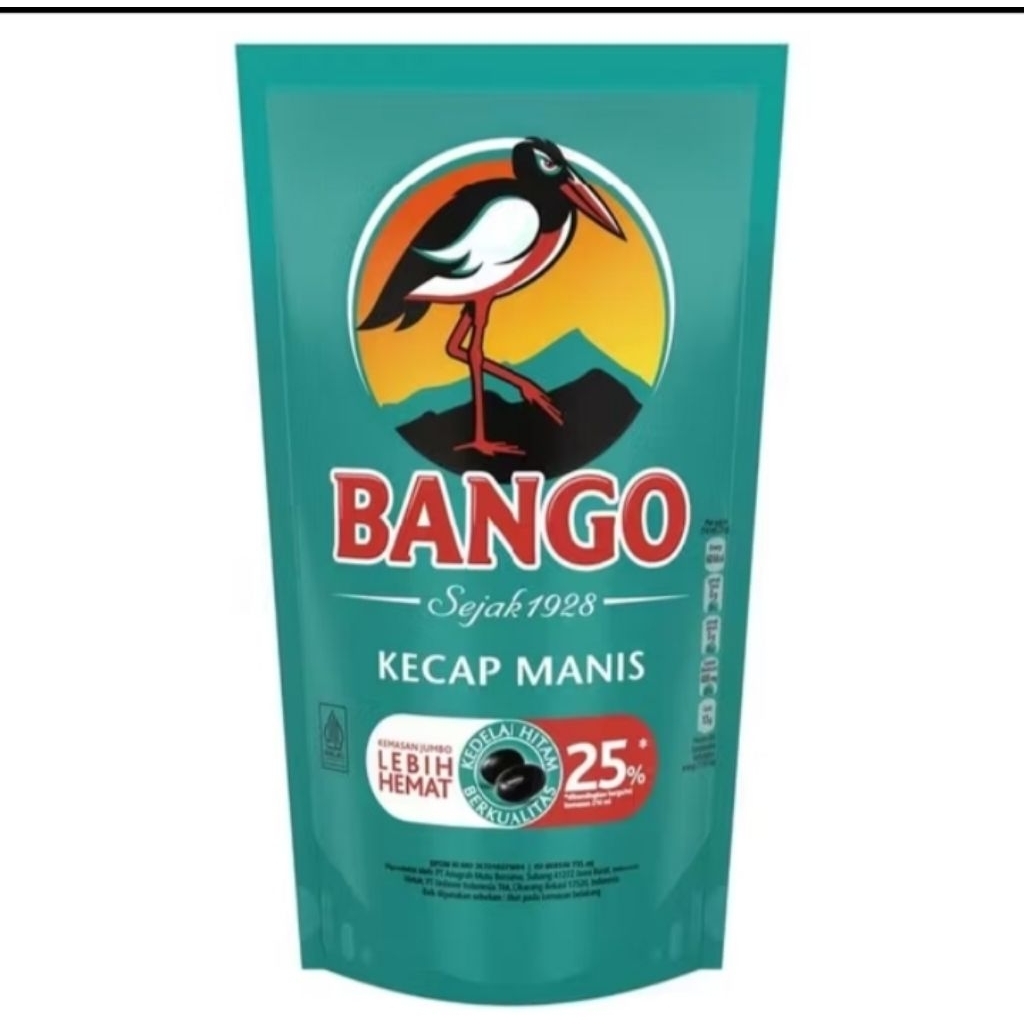 

Kecap bango 950 gr isi 3 pcs EXP juli 2026