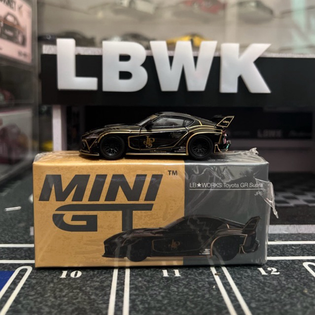 Mini GT MINIGT TOYOTA GR SUPRA LBWK JPS