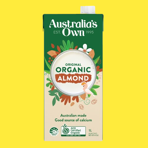 

Australia's Own Organic Milk Susu Almond 1 Liter