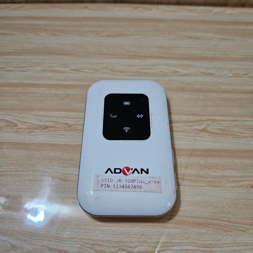 Modem Mifi WifiAdvan JR-108 Plus4G LTE Unlock All Operator