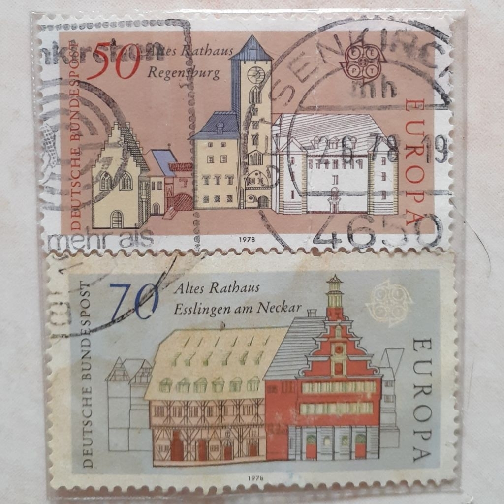 

Perangko Jerman Europa (C.E.P.T) - Architecture Tahun 1978 - Set 2pcs