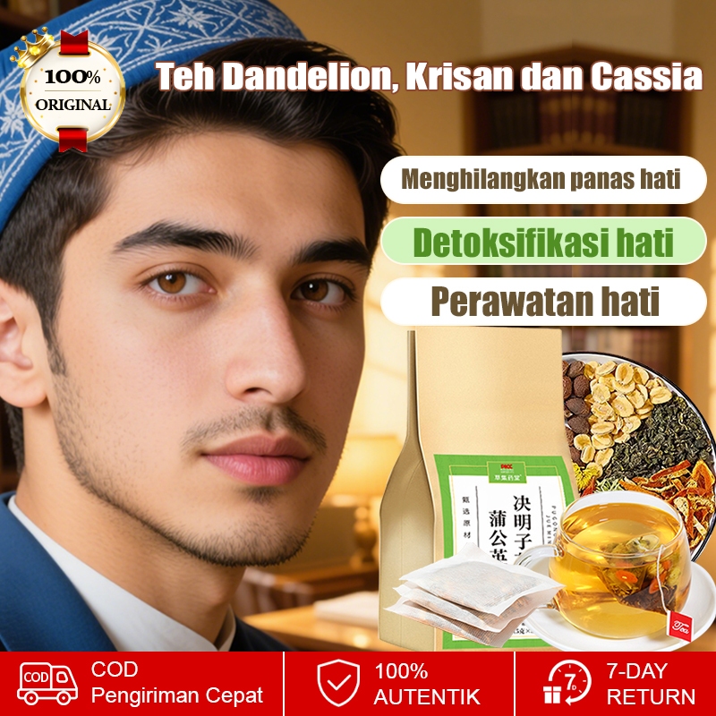 

❤️Beli 1 gratis 1❤️Teh "Bai Nian Hui Chun" dengan Dandelion dan Cassia Teh untuk Menjaga dan Melindungi Hati Teh untuk Melembapkan Paru-paru, Meredakan Batuk, dan Mengurangi Panas Dalam Teh Herbal Tradisional Tiongkok Herbal Alami Aman dan Tidak Berbahaya
