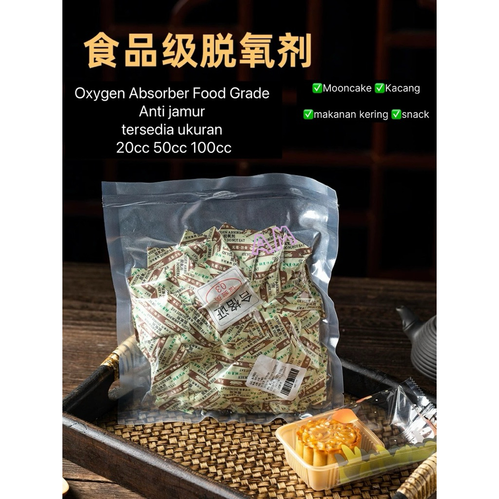 

B15 Oxygen Absorber Penyerap Oksigen silica Gel Foodgrade untuk makanan Berminyak