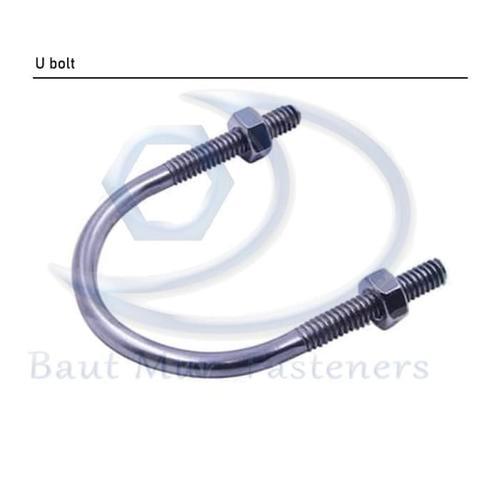 3" U bolt pipa - 3 inch clam pipa - U bold galvanis DN 80 DN80