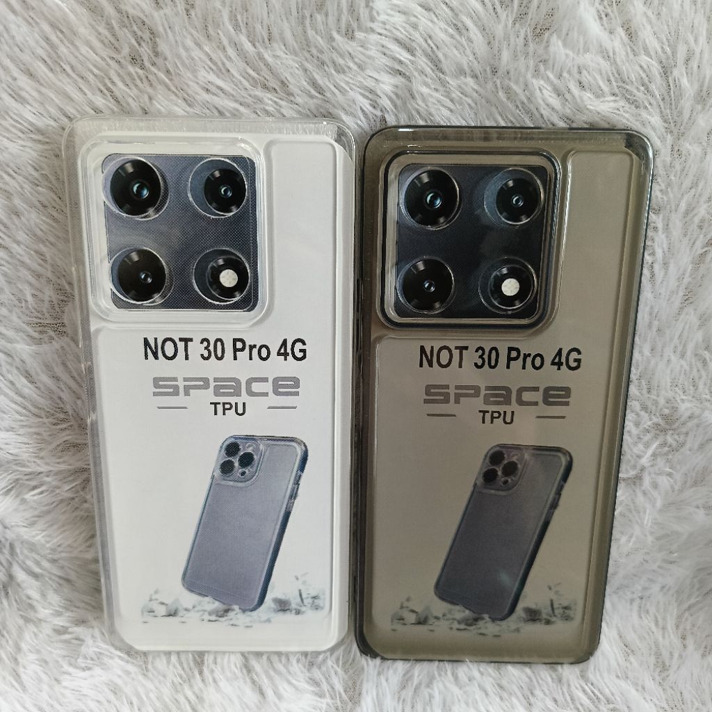 Softcase Casing Infinix Not 30 Pro 4G Selikon Bening Trasparan Pelindung belakang HP+Camera