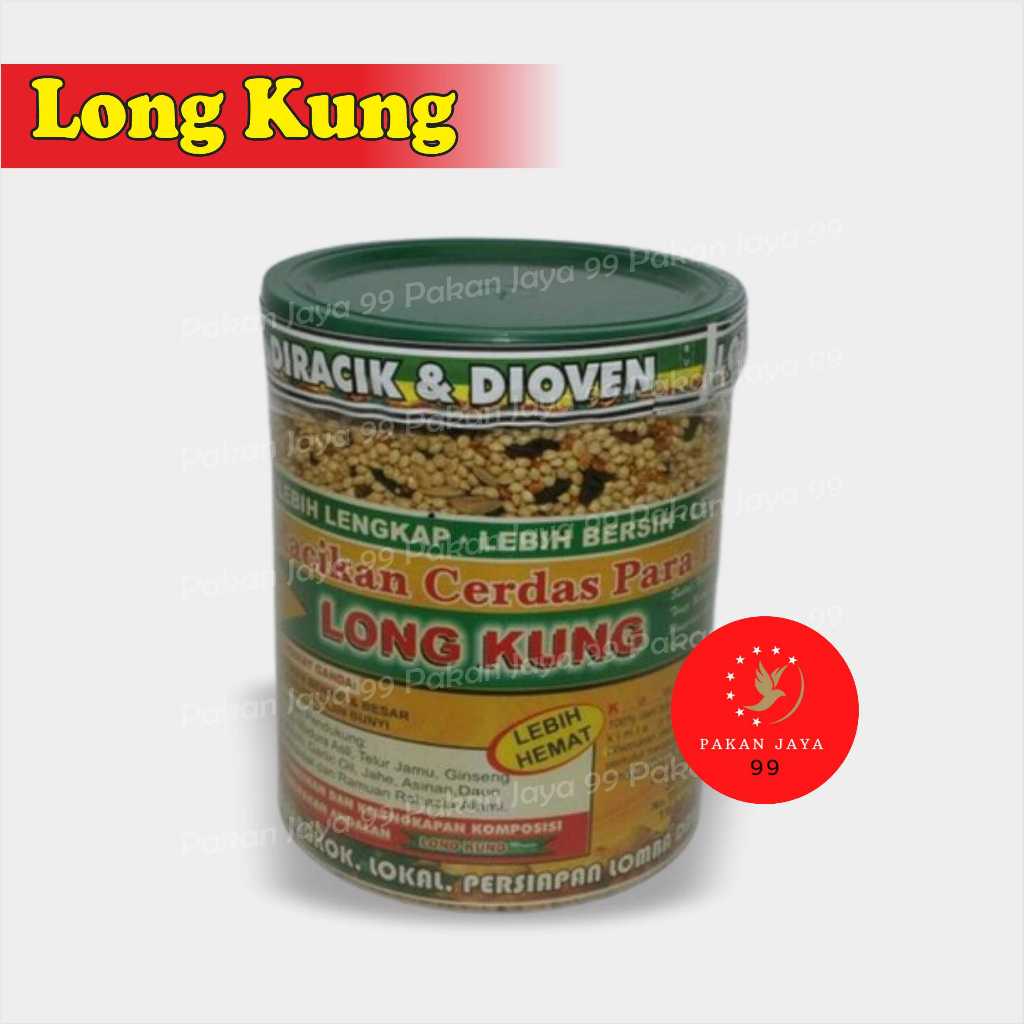READYLONG KUNG LONGKUNG PAKAN MAKANAN BURUNG PERKUTUT KUTUT DERKUKU MERPATI KENARI LOVEBIRD