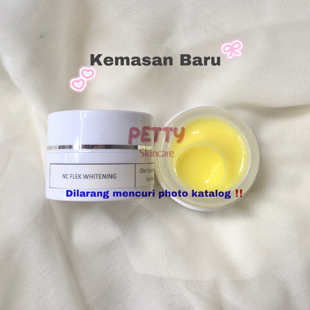 NC Flek Whitening krim malam flek
