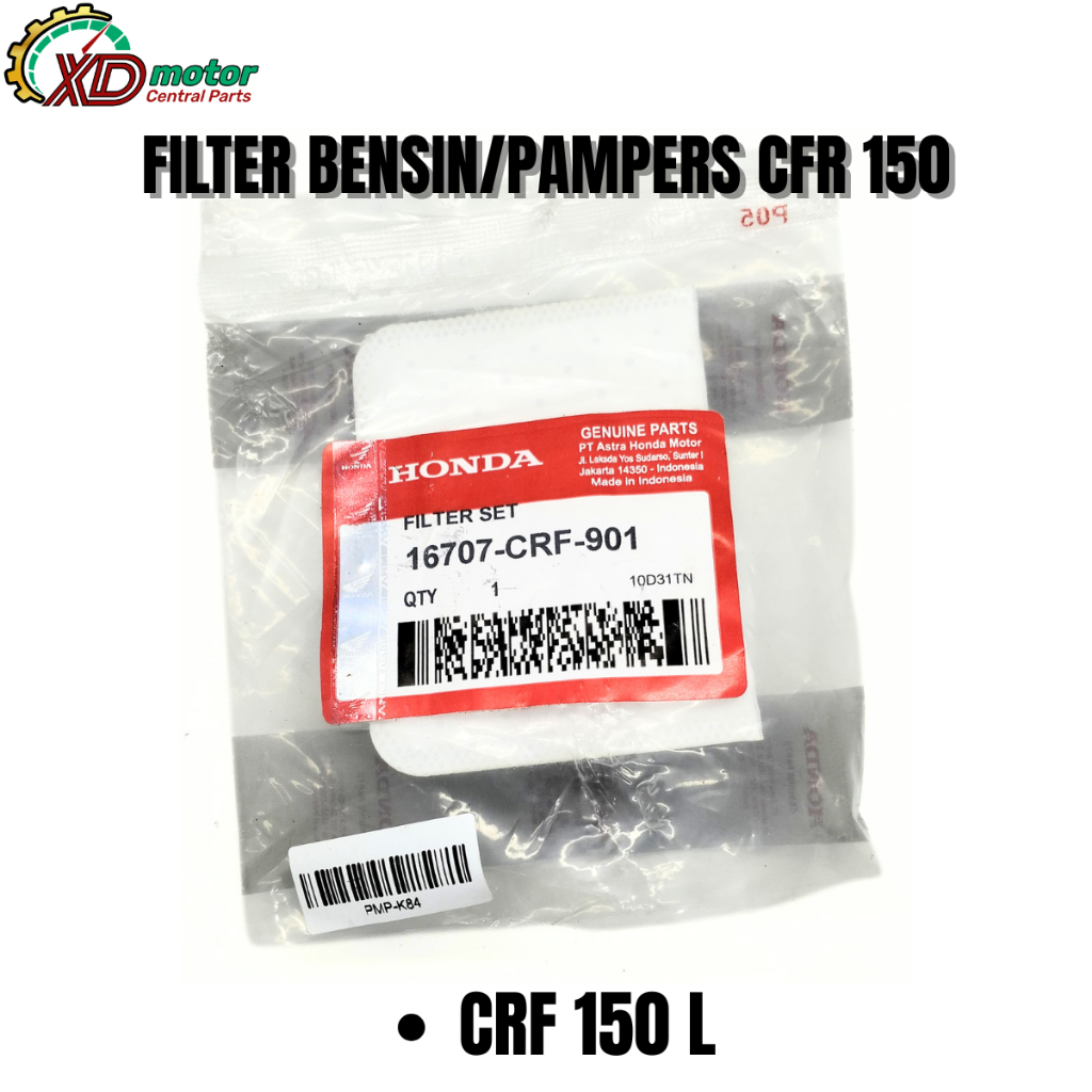 FILTER BENSIN/PAMPERS CRF 150 HONDA UNTUK MOTOR CRF 150 L