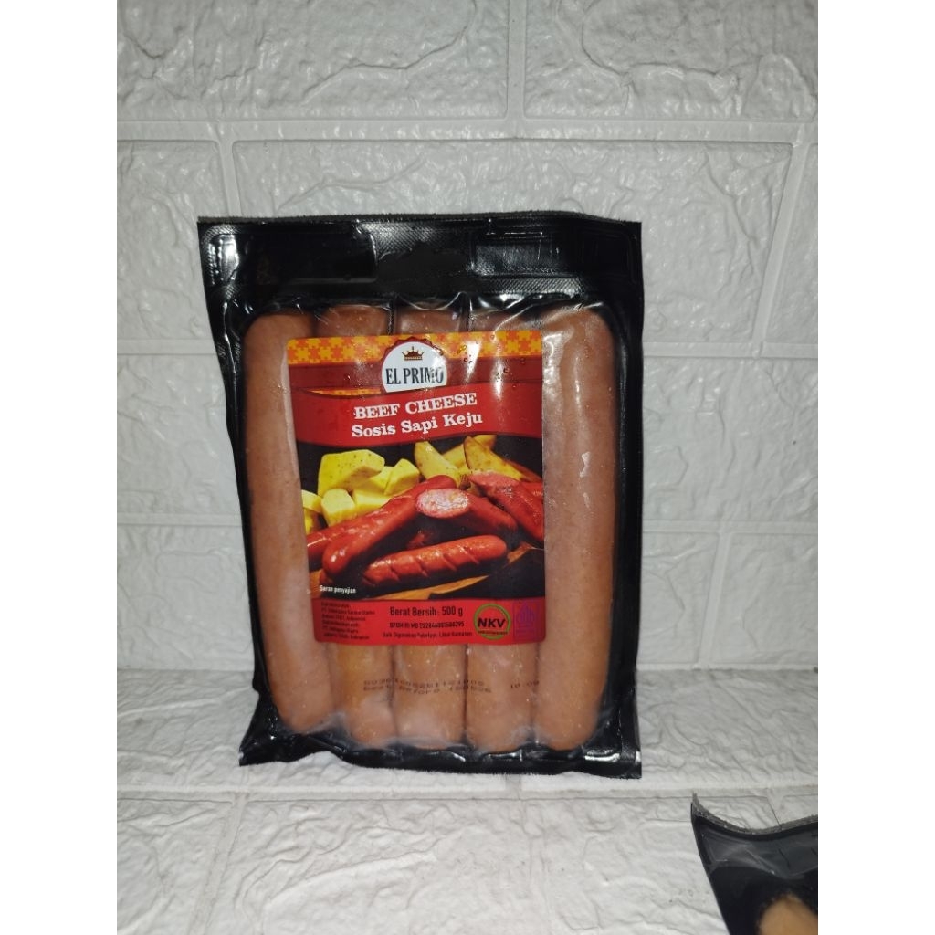 

Sosis Sapi El Primo Beef Cheese 500gr