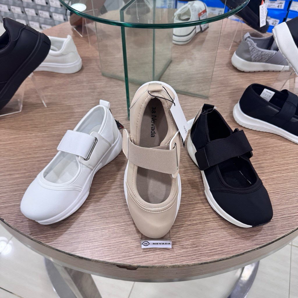 NEVADA - Sneakers Slip On Wanita (36-40)