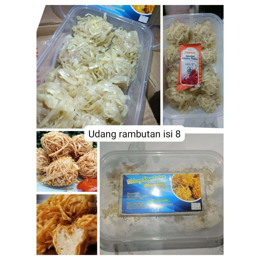 

udang rambutan isi 8 pcs jumbo by yuk ning