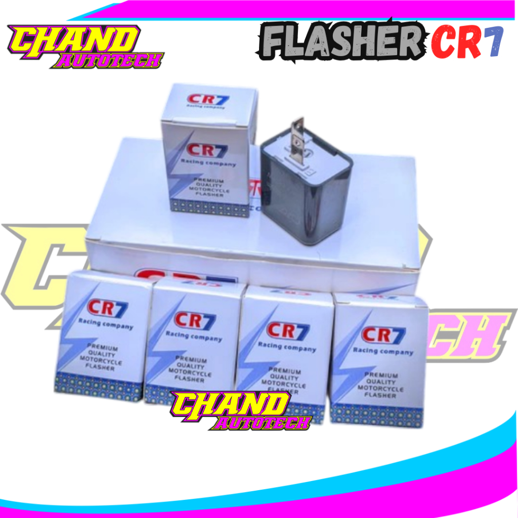 Flasher Flaser Sen Sein Kedip Cepat CR7 Sen Led Setelan Kedip Cepat Flaser Sen Kedip Flaser sen