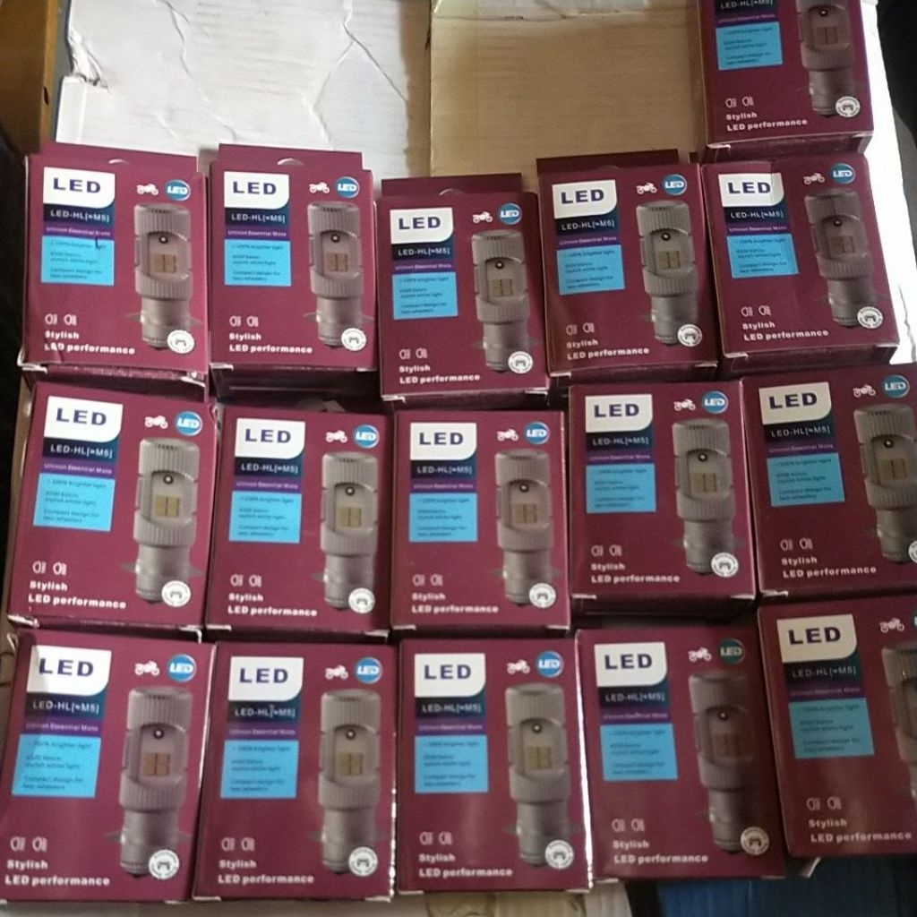 BOHLAM LED PHILIPS M5 H6 ULTINON MOTO LAMPU MOTOR BEBEK MATIC