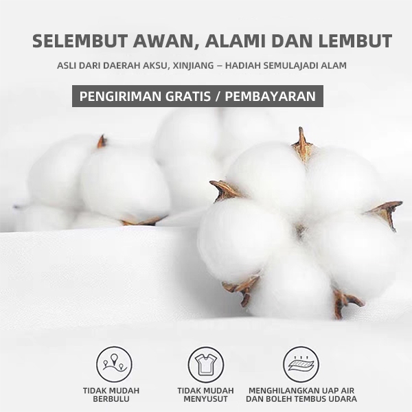VALUE PACK KAOS DISTRO PRIA MOTIF DAUN MAPLE - COTTON PREMIUM 240GSM, BAHAN ADEM & CEPAT KERING +