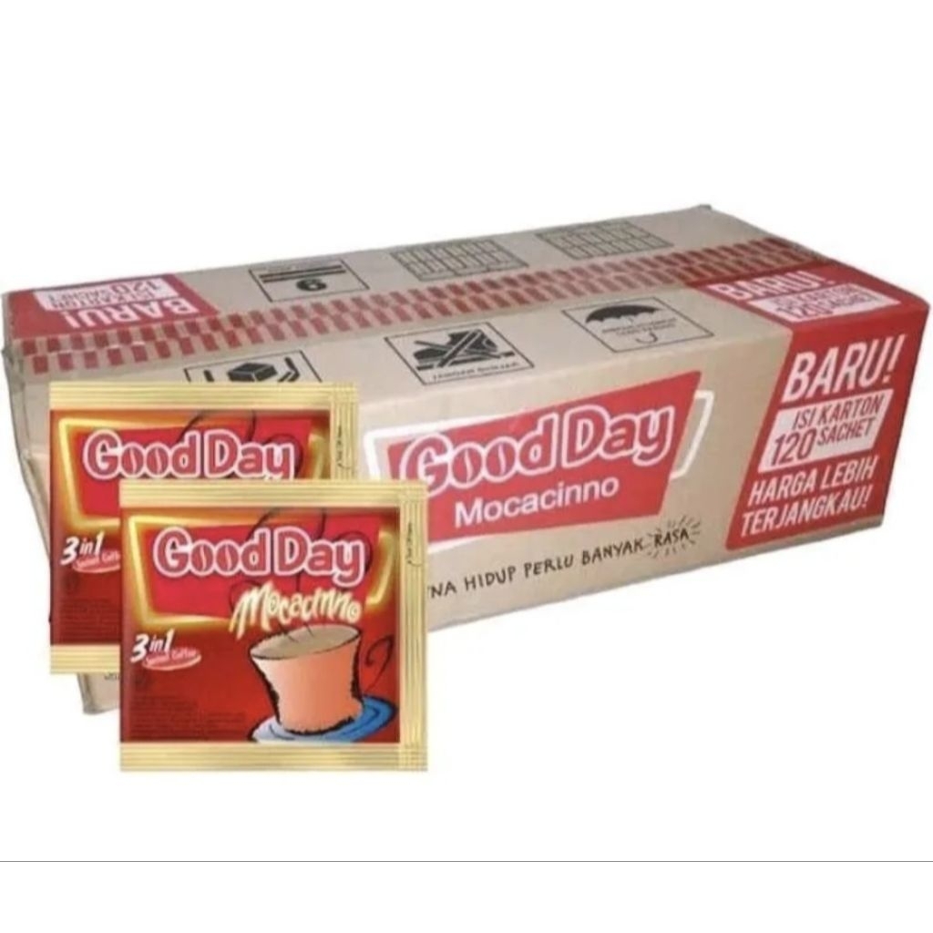 

good day mocacinno 3 in 1 20 g (120sachet/karton)