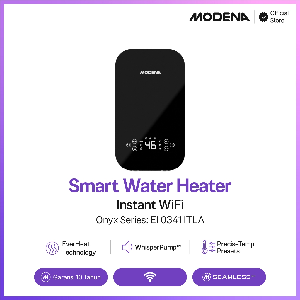 MODENA SMART ELECTRIC INSTANT WATER HEATER - EI 0341 ITLA
