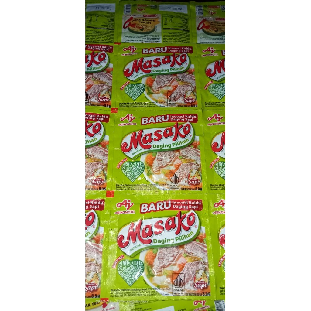 

12 pcs Masako Penyedap Masakan/Kaldu Penyedap Masakan Rentengan