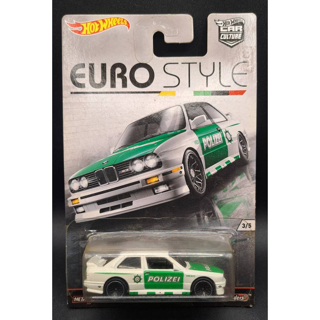 2016 Hot Wheels - '92 BMW M3 - Euro Style Car Culture - Real Riders
