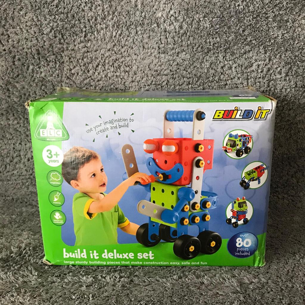 ELC Build It Deluxe Set Mainan Konstruksi Preloved