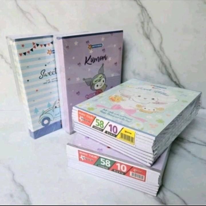 

Buku Tulis Newstar 58 Lembar Per Pack isi 10pcs