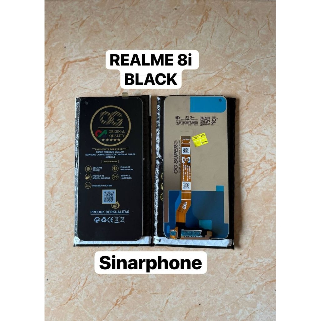 LCD REALME 8i KUALITAS ORIGINAL