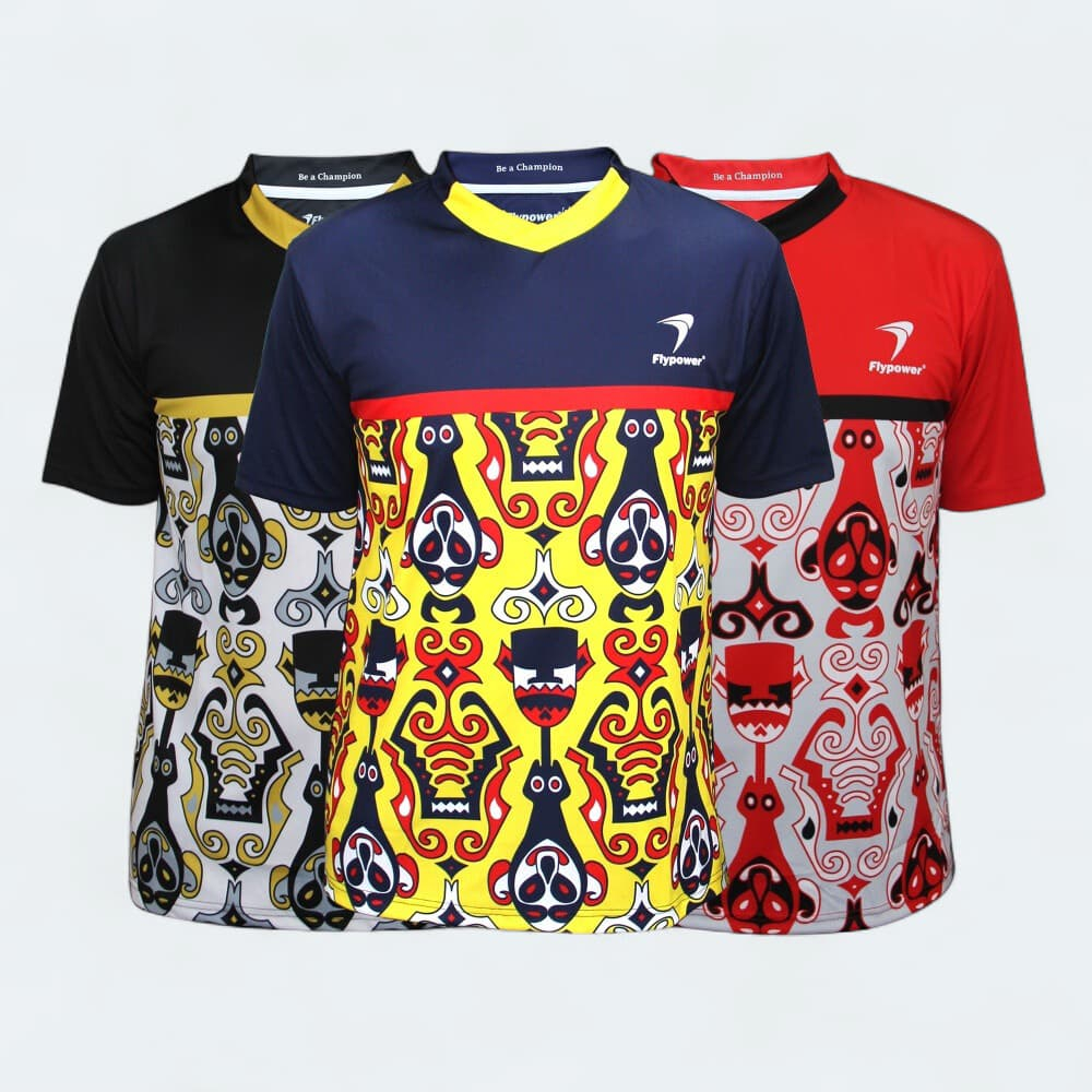 Flypower Krakatau 06 Kaos Badminton Original