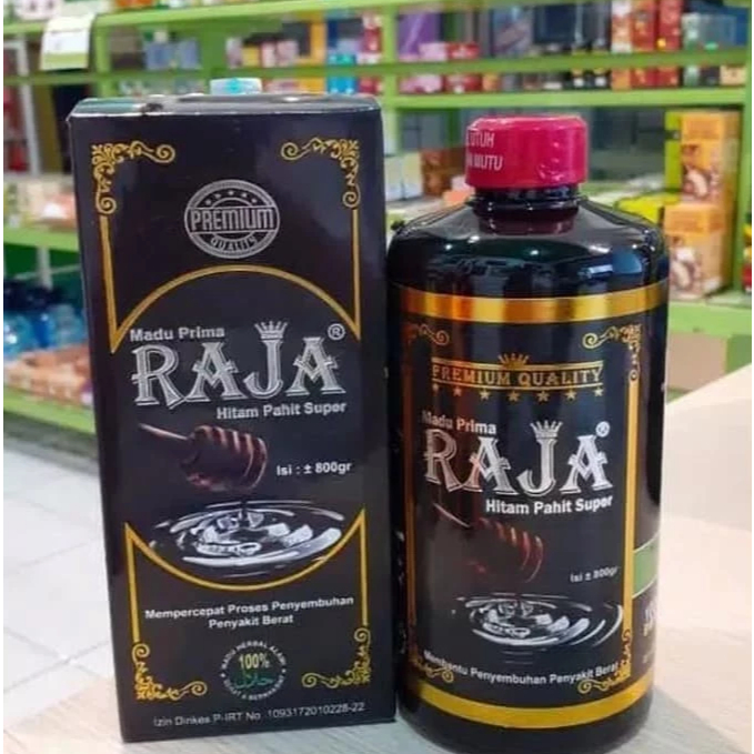 

Madu Pahit Super 800 Gr - Madu Prima Raja Hitam